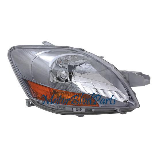 08-09 toyota yaris s sedan headlight headlamp passenger