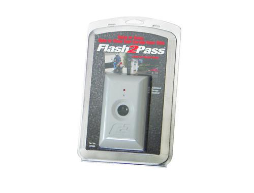 Flash2pass - additional receiver for motorcycle garage door opener system