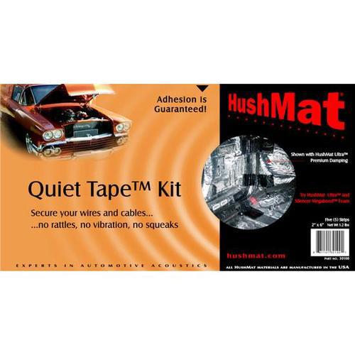 New hushmat quiet tape kit, includes five 2" x 6" strips