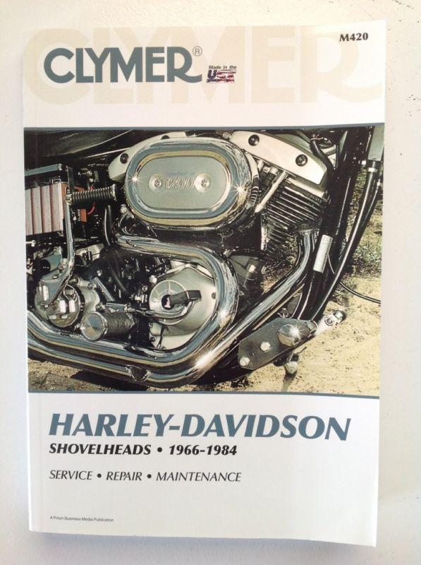  harley-davidson  shovelheads  - 1966-1984  service repair maintenance manual 