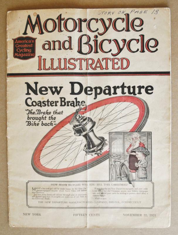 1923 motorcycle illustrated magazine indian harley henderson excelsior splitdorf