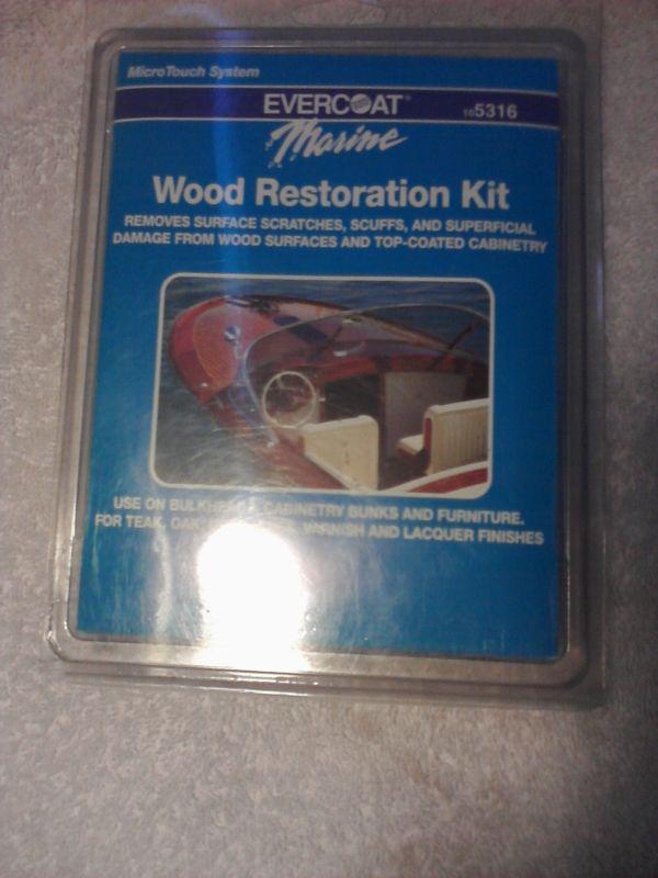 Evercoat marine wood restoration kit   105316  lot of 2