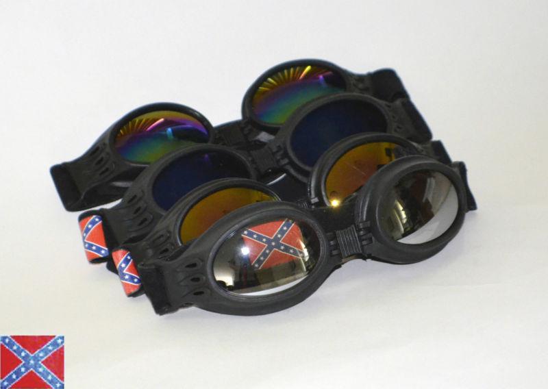 Motocross mx atv googles adult flexible (flame)