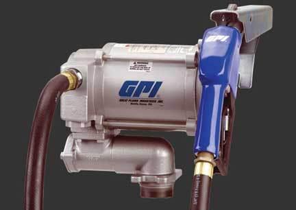 Gpi m-3120-e85np-po 115-volt ac electric vane pump for ethanol -20gpm/76lpm