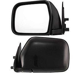 Manual remote side view door mirror assembly pair set driver+passenger