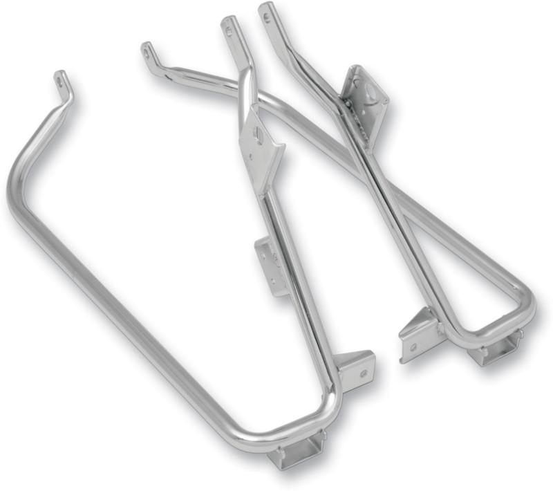 Drag specialties saddlebag support brackets 09-12 flhx/fltru/fltrx s77-0138