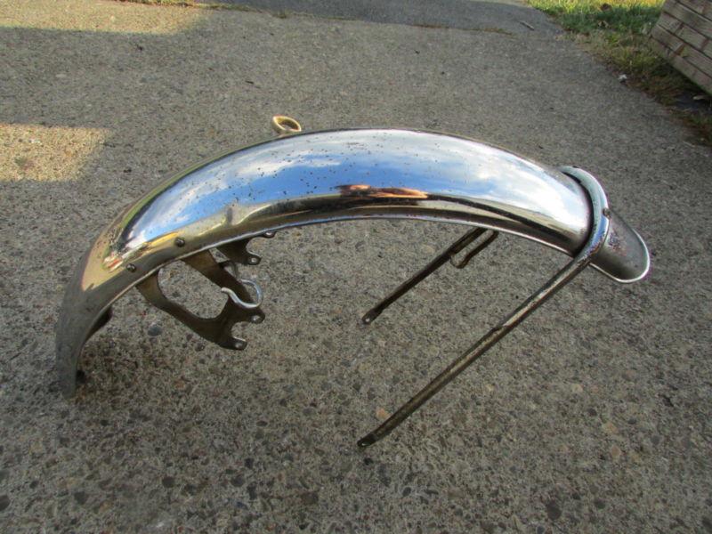 1975 cb500  cb 500 cb500t front fender nose tin