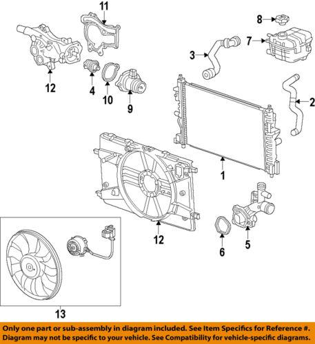 Chevrolet gm oem 55579010 engine coolant thermostat