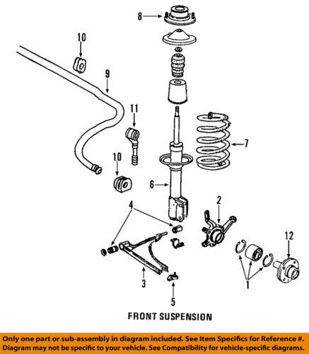 Volkswagen oem 1j0407366j ball joint, lower/suspension ball joint