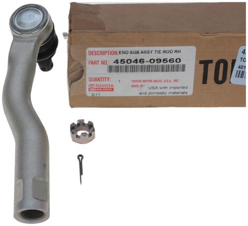 Toyota oem 4504609560 tie rod/steering tie rod end