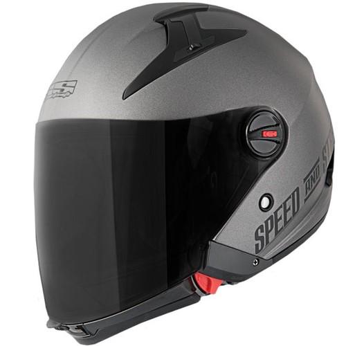 Speed and strength ss2200 spin doctor helmet titanium small new