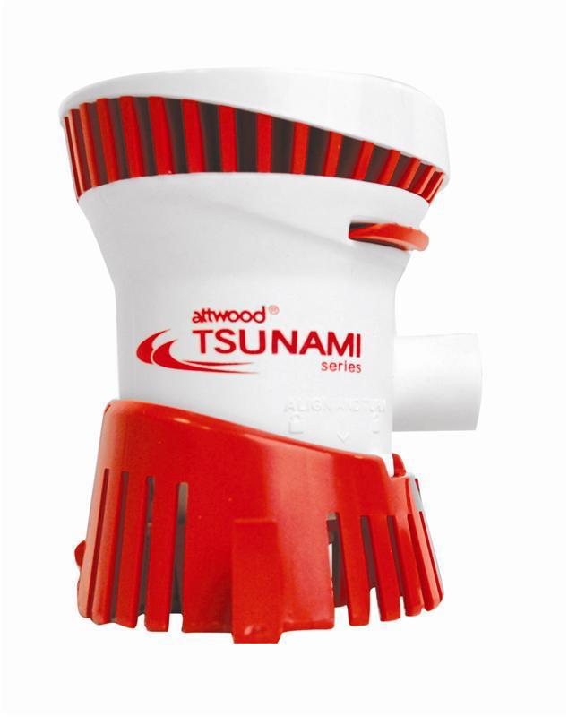 Attwood tsunami t500 gph bilge pump 500gph for bayliner four winns sea ray mako