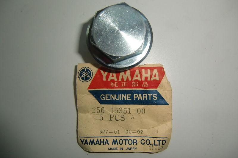 Yamaha xs1 xs2 xs650 magnetic drain plug 256-15351-00 nos