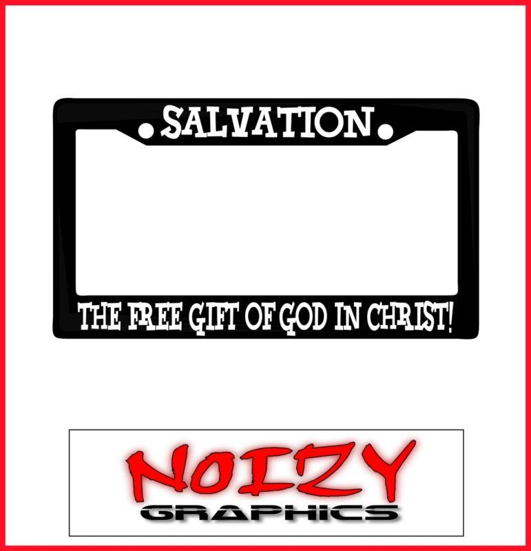 Christian license plate frame car sticker truck decal salvation free gift christ