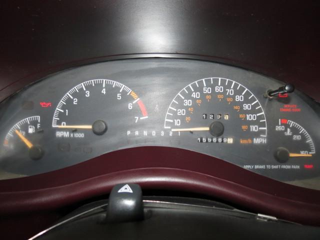 2002 pontiac grand prix speedometer instrument cluster gauges 2491636