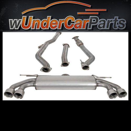 Aem 600-0600 aftermarket single stainless exhaust