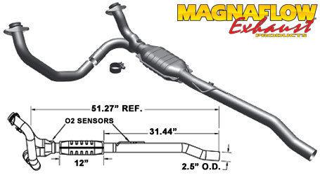 Magnaflow catalytic converter 93614 dodge ram 1500