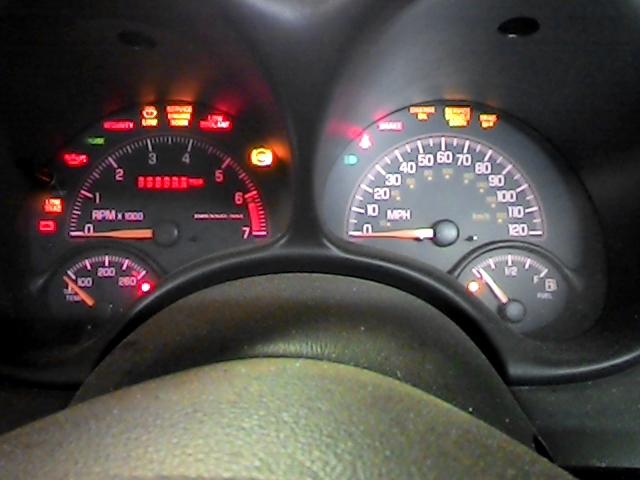 2002 pontiac grand am speedometer instrument cluster gauges 2633565