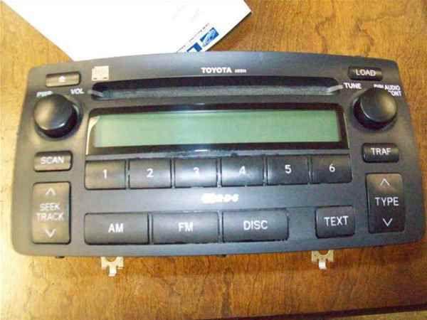 04-08 2008 corolla cd player radio stereo panasonic oem