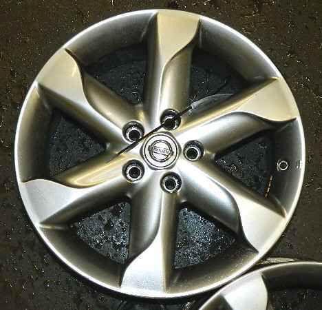 09 2009 murano 18" 6-spoke alloy wheel rim oem lkq