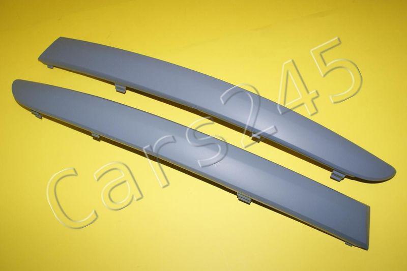 Bmw 1 series 2004-2007 e87 front bumper covers mouldings trims set left + right