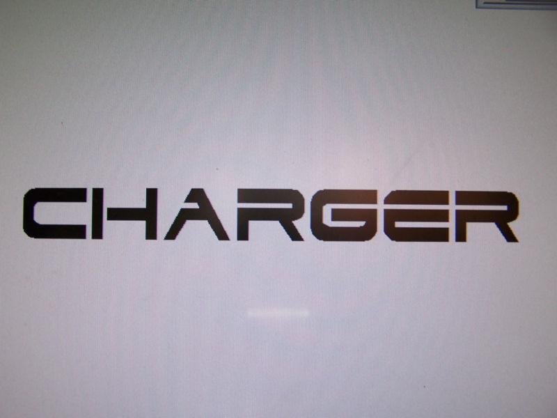 Charger windshield decal sticker banner choose color dodge mopar r/t srt hemi 