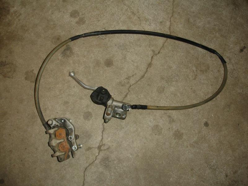 2007 honda crf250 crf 250 front brake assembly 04 05 06 07 08