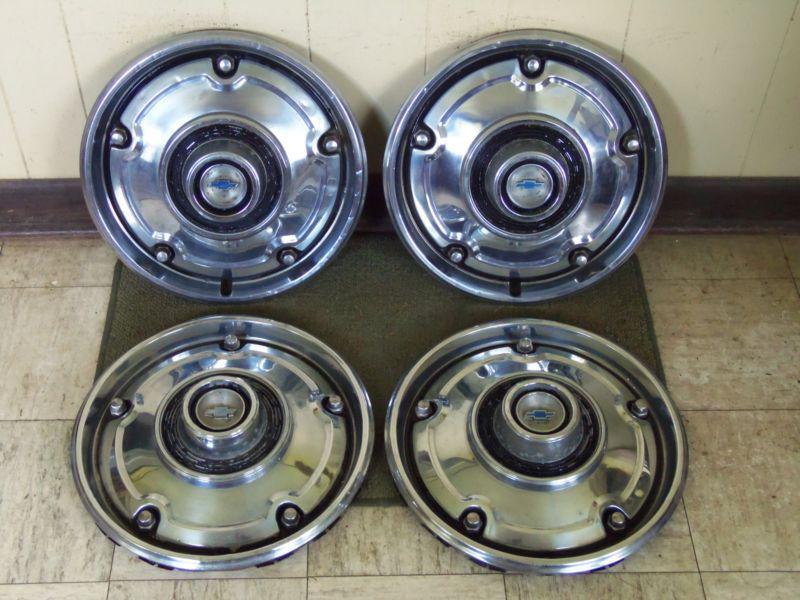 67 68 69 70 71 72 chevrolet pickup truck hubcaps 15" chevy wheel covers 