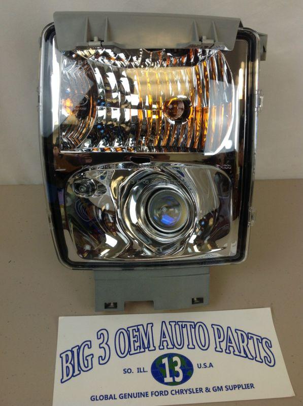 2005-2011 cadillac sts front bumper lh turn signal/fog lamp assembly new oem