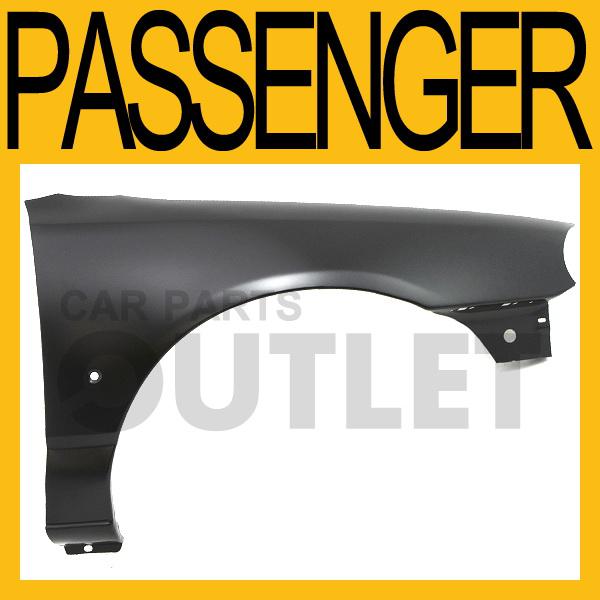 98 99 00 ford contour gl lx se right primed fender r/h