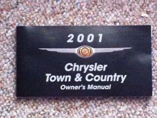 2001 chrysler town & country owners manual