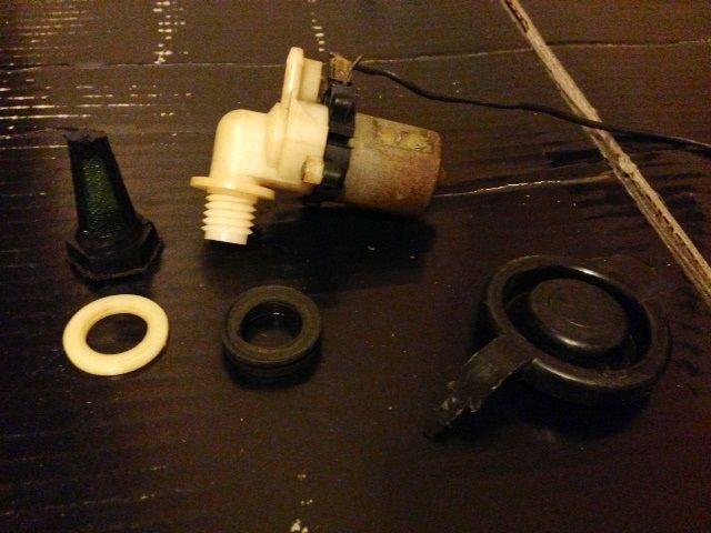 Windshield washer pump motor & washer reservoir cap mopar chrysler 1967 60’s