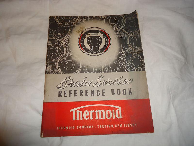 Vintage thermoid company brake service reference book original