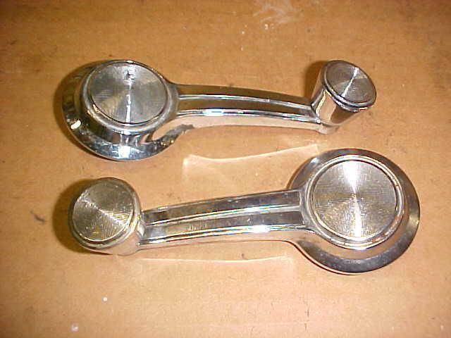 Corvair inside window crank handles - 1965-67 (chrome) (used)