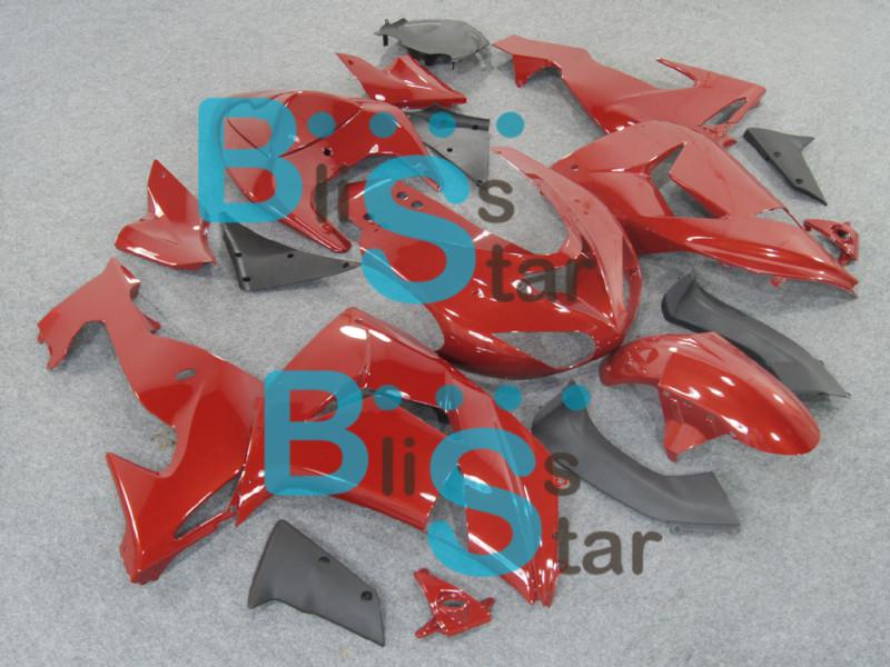 Injection mold fairing kit w6 fit for kawasaki ninja zx10r zx-10r 2006-2007 e05