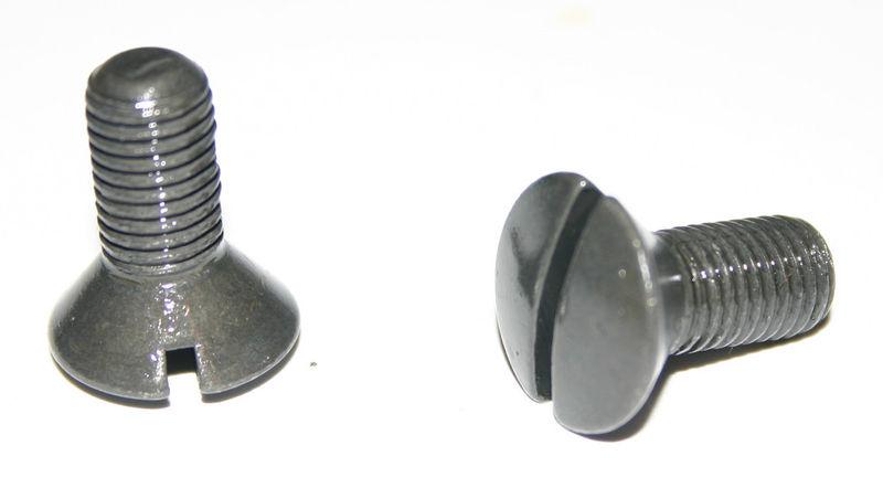 Harley shift gate screws 2210-36 parkerized 1936-1947 twins ul el fl wl wla wlc