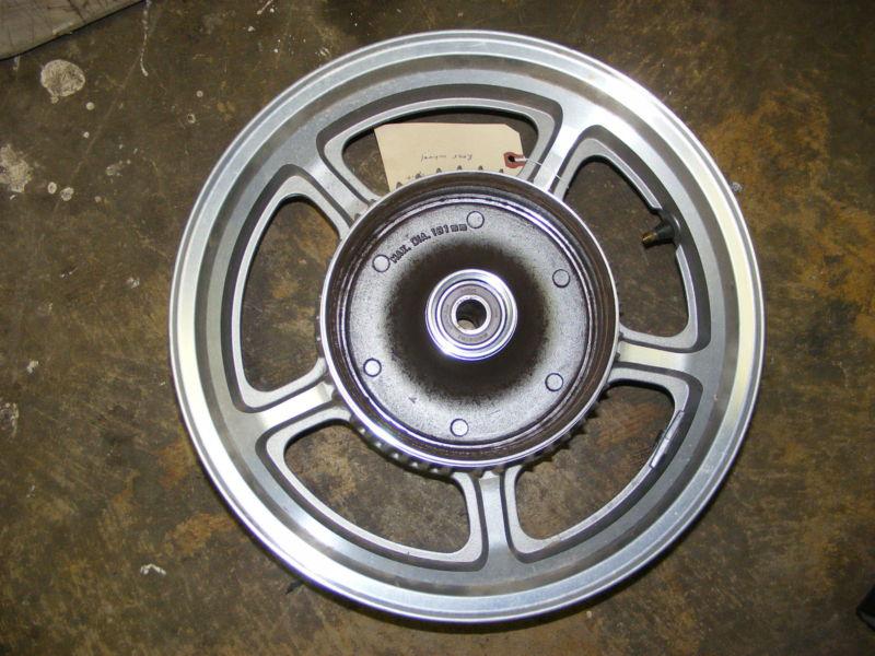 02 honda vt110c shadow rear wheel