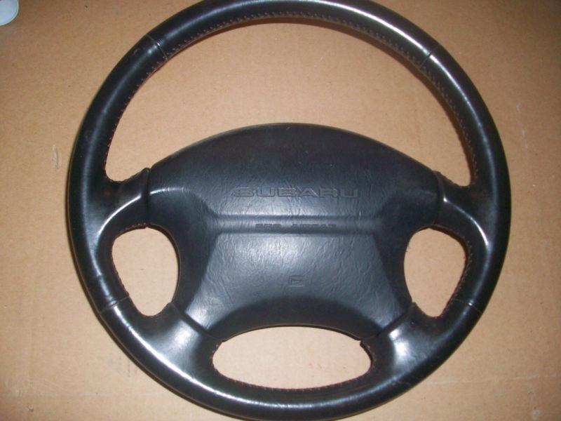 1998-2001 subaru impreza 2.5rs oem steering wheel with airbag