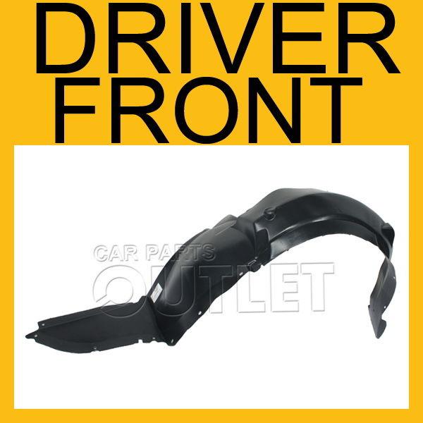 05-10 cobalt front splash shield gm1250120 fender liner plastic 07-09 g5 ls left