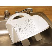 Mini motorhome sink rv kitchen folding dish strainer foldable straining dish