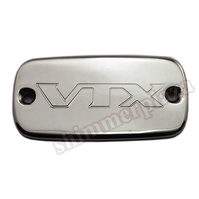 Chrome brake fluid reservoir cap for 2002-2011 honda vtx 1800 06 07 08 09 10