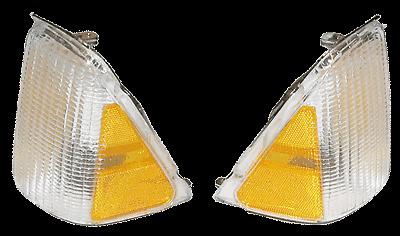 92-95 aerostar turn signal lamp light blinker assembly pair set lh+rh