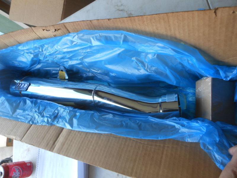 Nos kawasaki kz650 b kz650 sr kz650 ltd thru 1980 supertrapp muffler megaphone