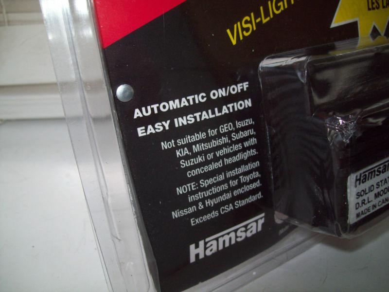 Sell Daytime Running Light System Hamsar Model 70987 NEW in Honolulu ...