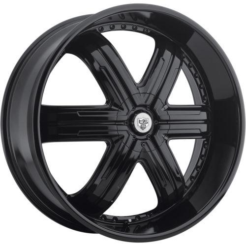 24x9.5 black tis 533b wheels 5x4.5 5x4.75 +18 infiniti g35 ford mustang