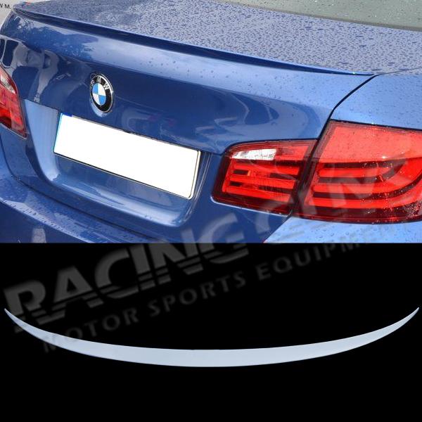 2011-2012 bmw 535i rear upper trunk wing aero spoiler add-on performance upgrade