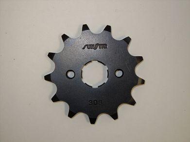 Sunstar sprocket front 13t 520 steel fits honda xr200r 1986-2003