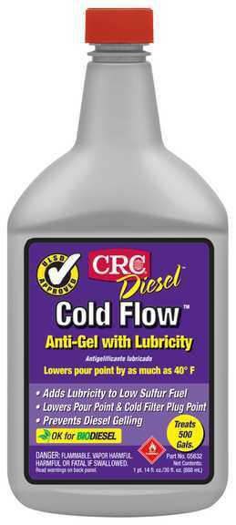 Crc chemicals crc 05632 - fuel additive, diesel fuel anti-gel w/ lubricity; 3...