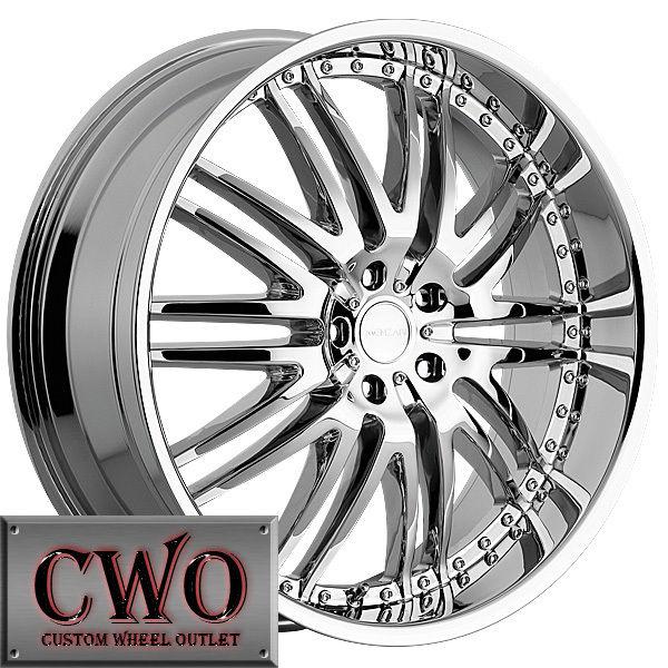 22 chrome menzari m-sport wheels rims 5x114.3 5 lug nissan honda mazda lexus