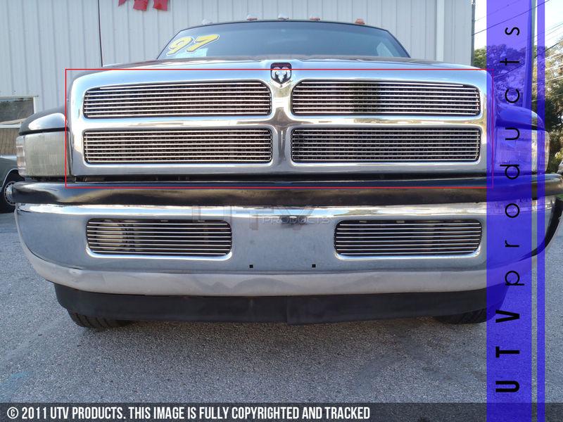 1994 - 2001 dodge ram 1500 2500 3500 billet grille upper kit 95 96 97 98 99 00 